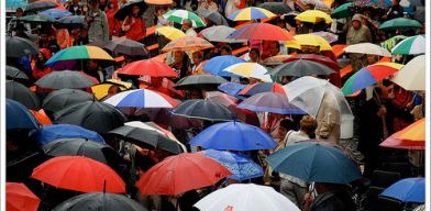 How Not To Use An Umbrella In NYC
